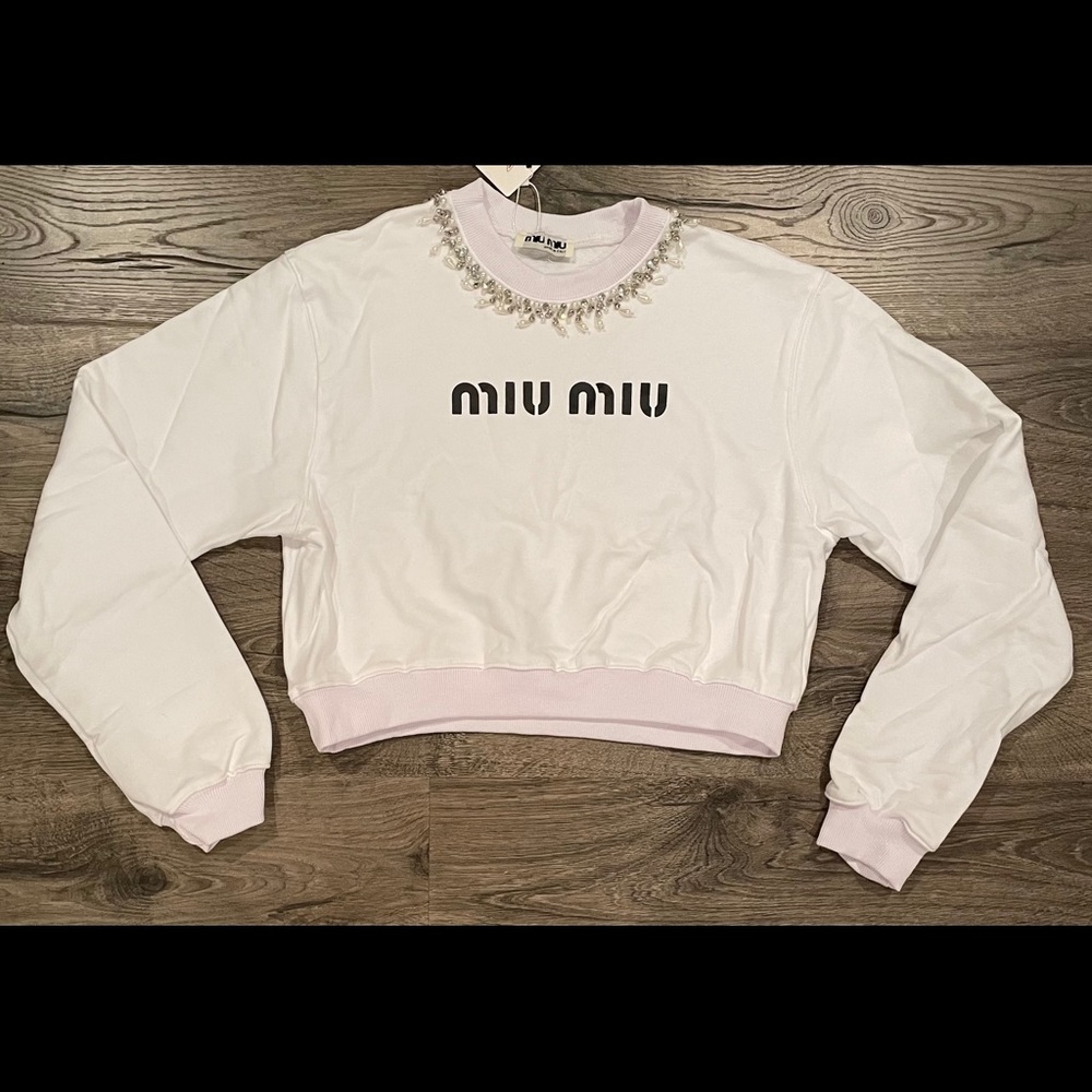 Miu Miu pullover sweatshirt Small or Medium